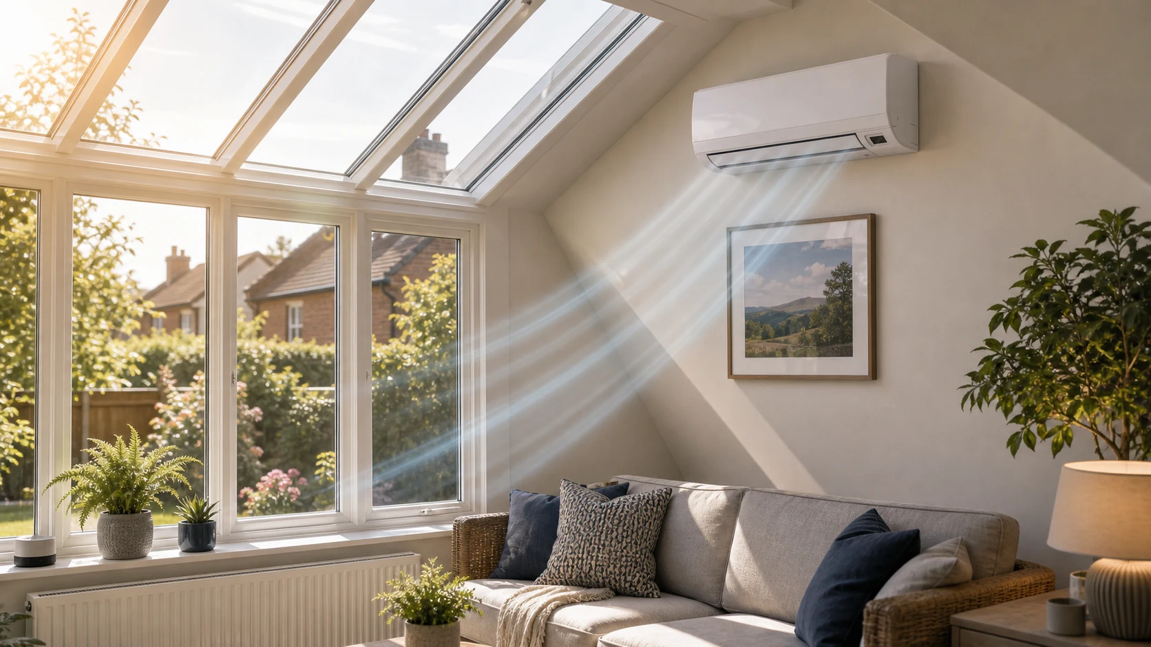 Conservatory and loft air conditioning practical installation guide image for Trust AC customers