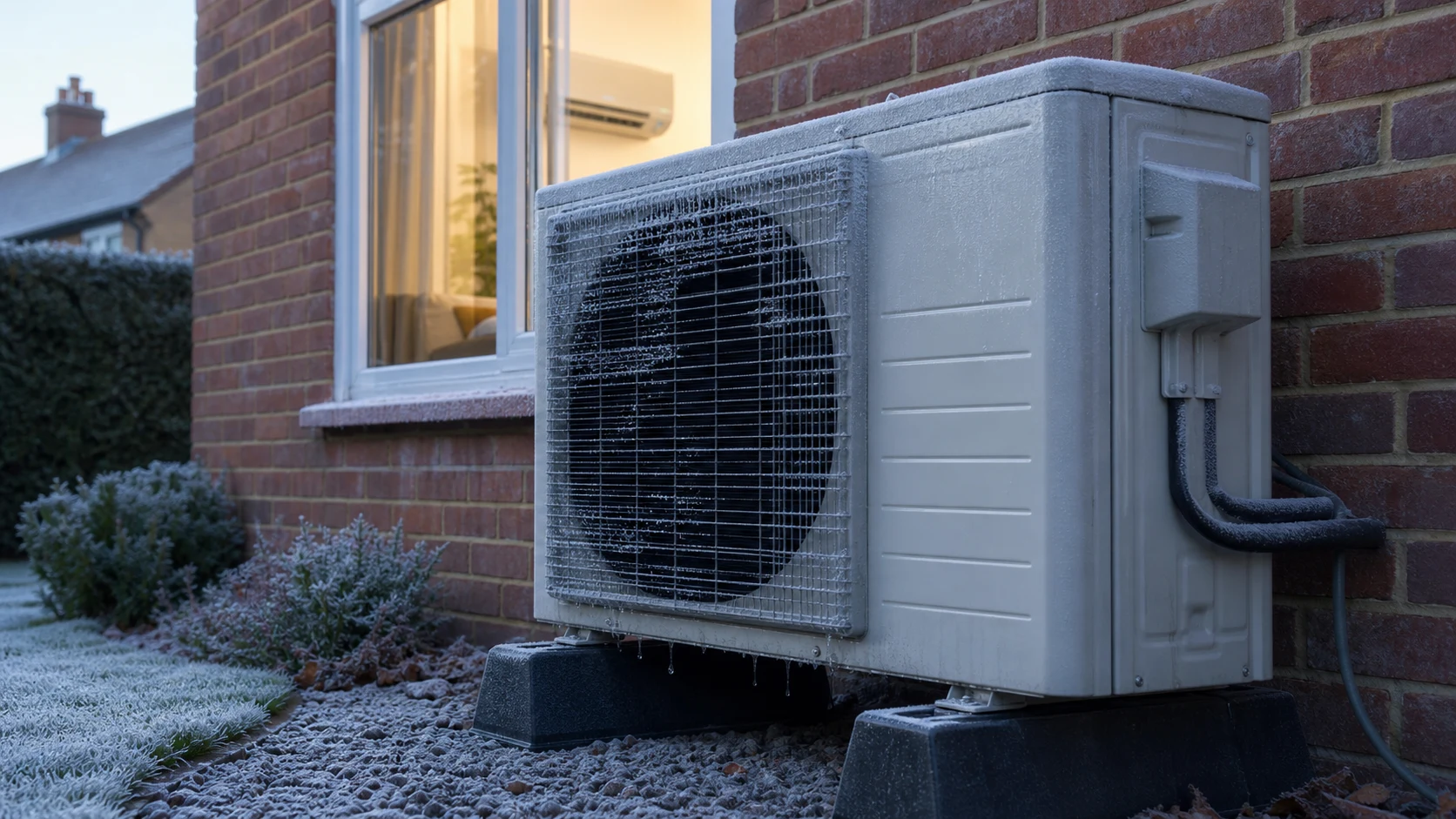 Winter heating and defrost cycle practical installation guide image for Trust AC customers