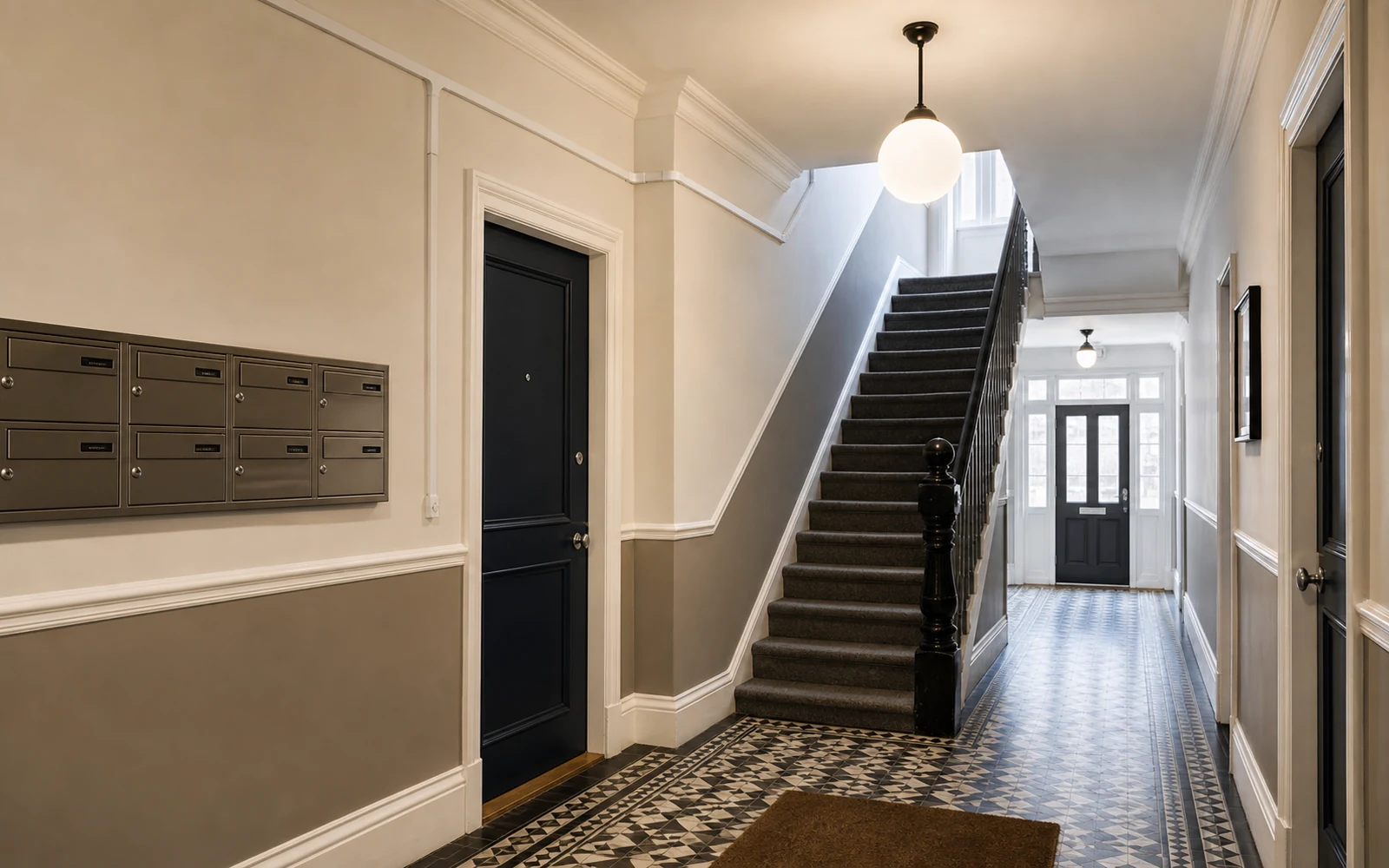 London air conditioning building and access photos