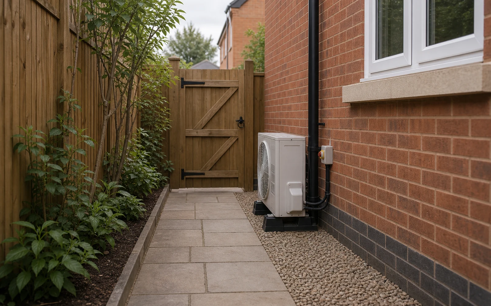 Domestic room photo for air conditioning check