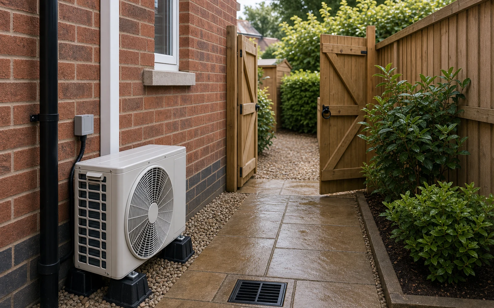 Domestic air conditioning room for a quote